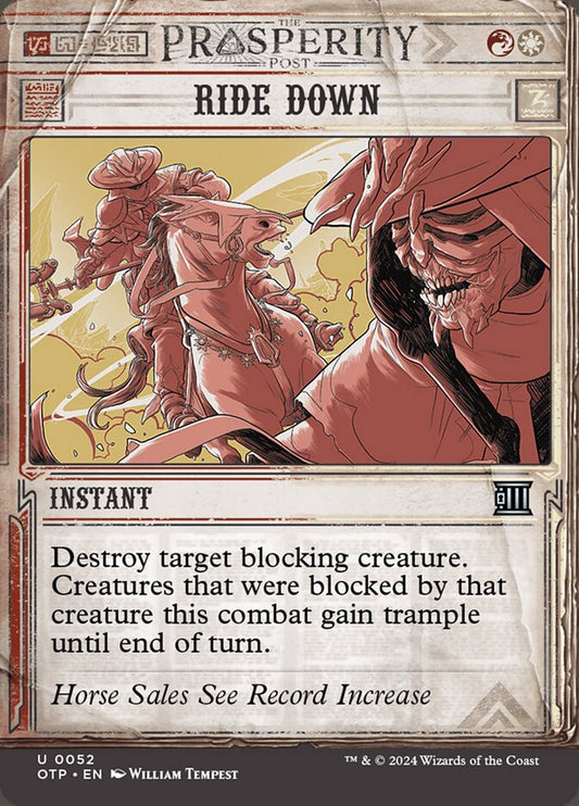 Ride Down (52) – Magic: The Gathering, Breaking News