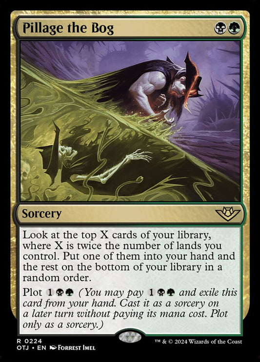 Pillage the Bog (224) – Magic: The Gathering, Outlaws of Thunder Junction