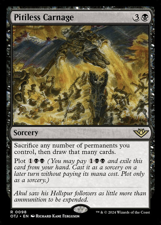 Pitiless Carnage (98) – Magic: The Gathering, Outlaws of Thunder Junction
