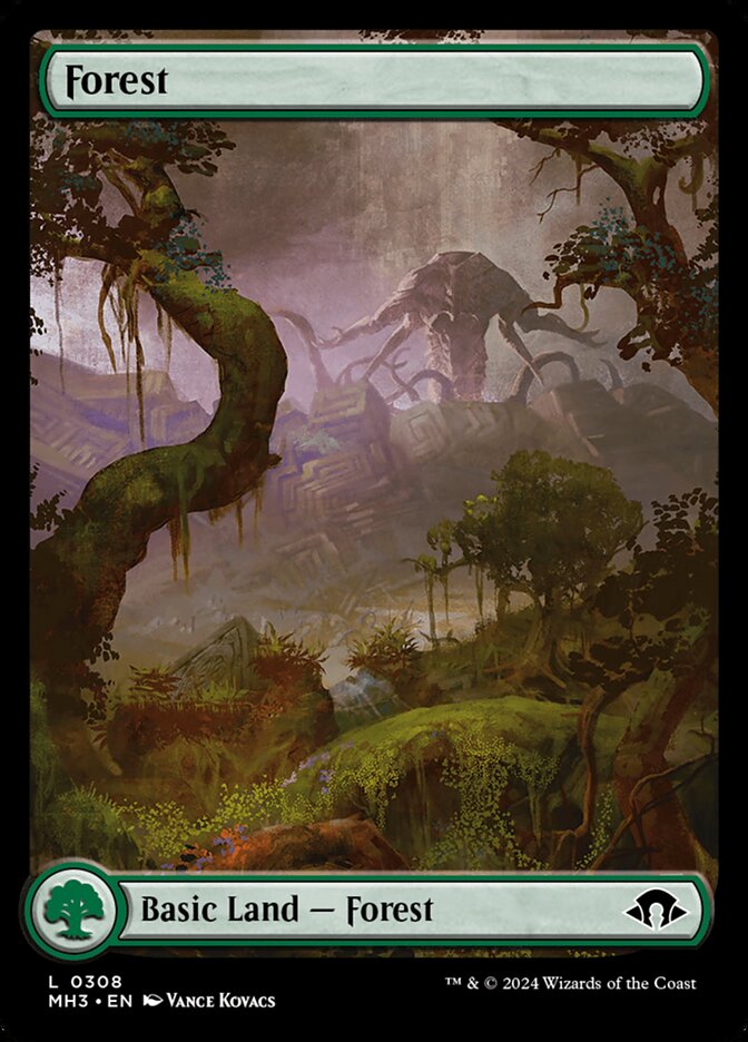 Forest (308) – Magic: The Gathering, Modern Horizons 3