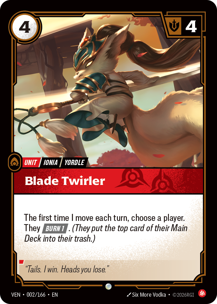 Blade Twirler (VEN-2) – Riftbound [Foil]