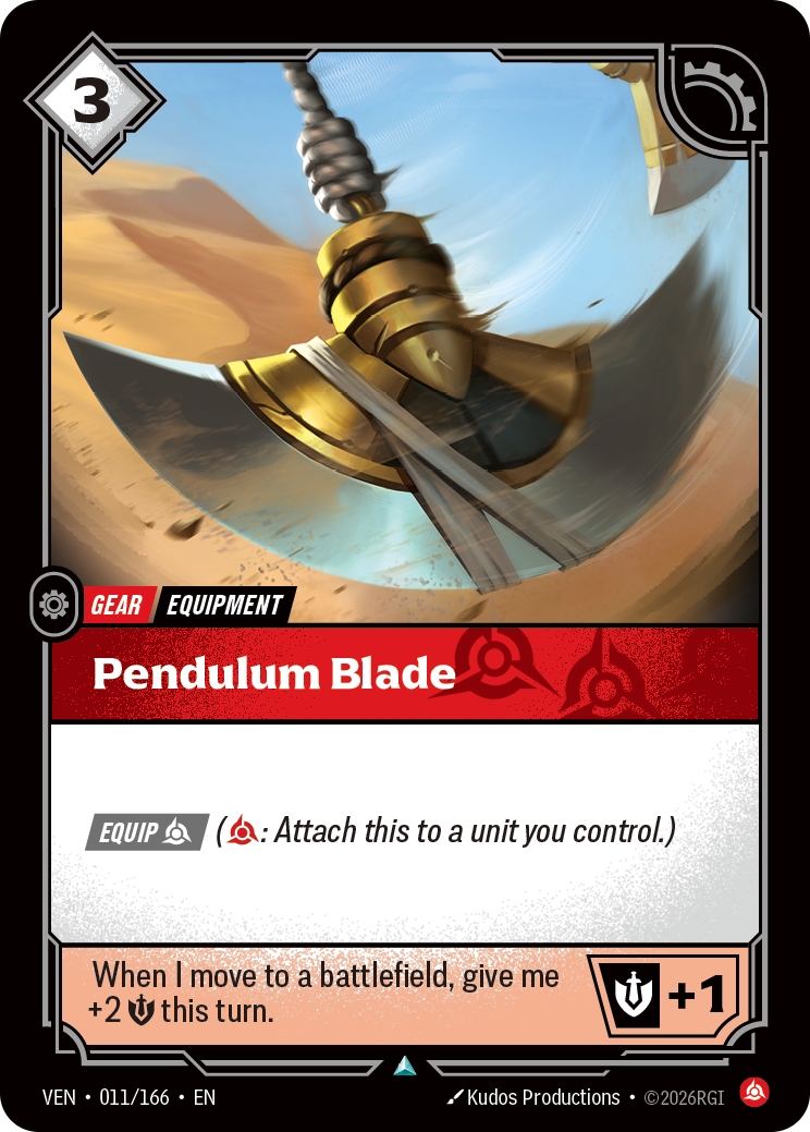 Pendulum Blade (VEN-11) – Riftbound