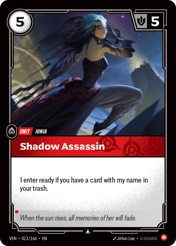 Shadow Assassin (VEN-13) – Riftbound