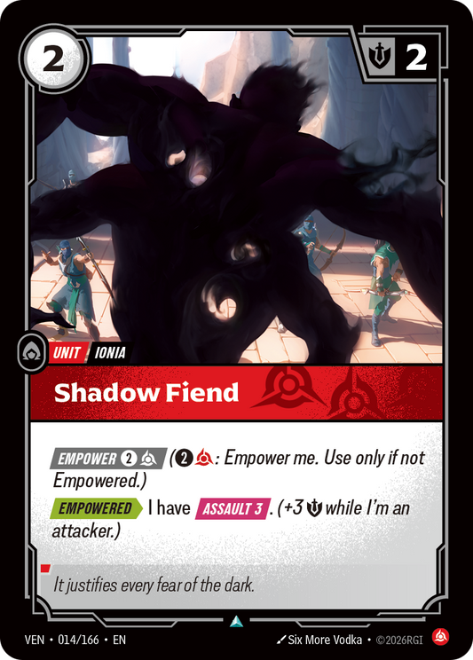Shadow Fiend (VEN-14) – Riftbound