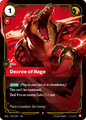Decree of Rage (VEN-15) – Riftbound [Foil]