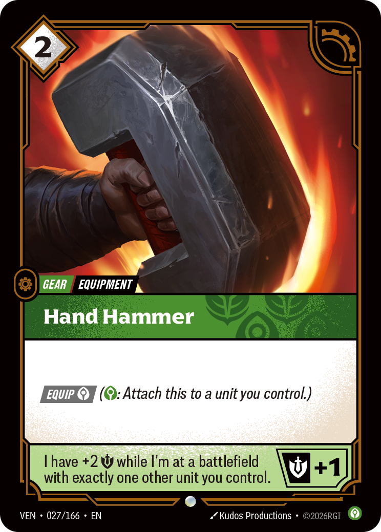 Hand Hammer (VEN-27) – Riftbound