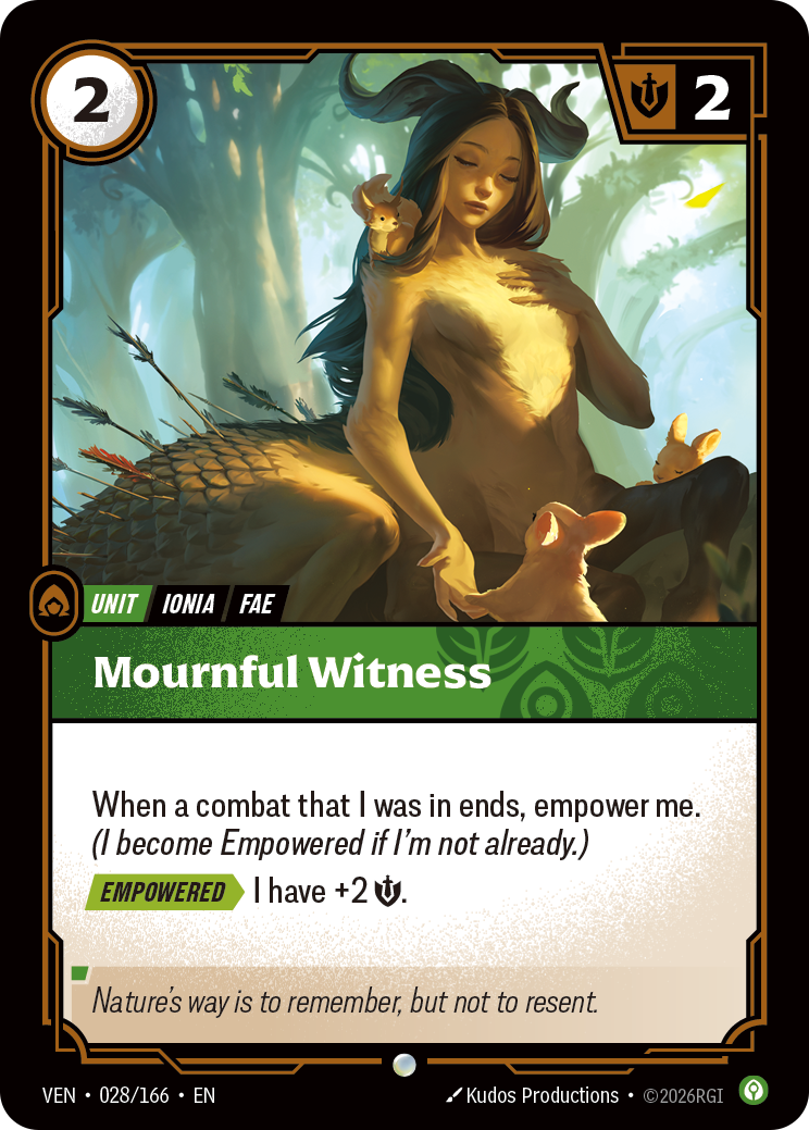 Mournful Witness (VEN-28) – Riftbound