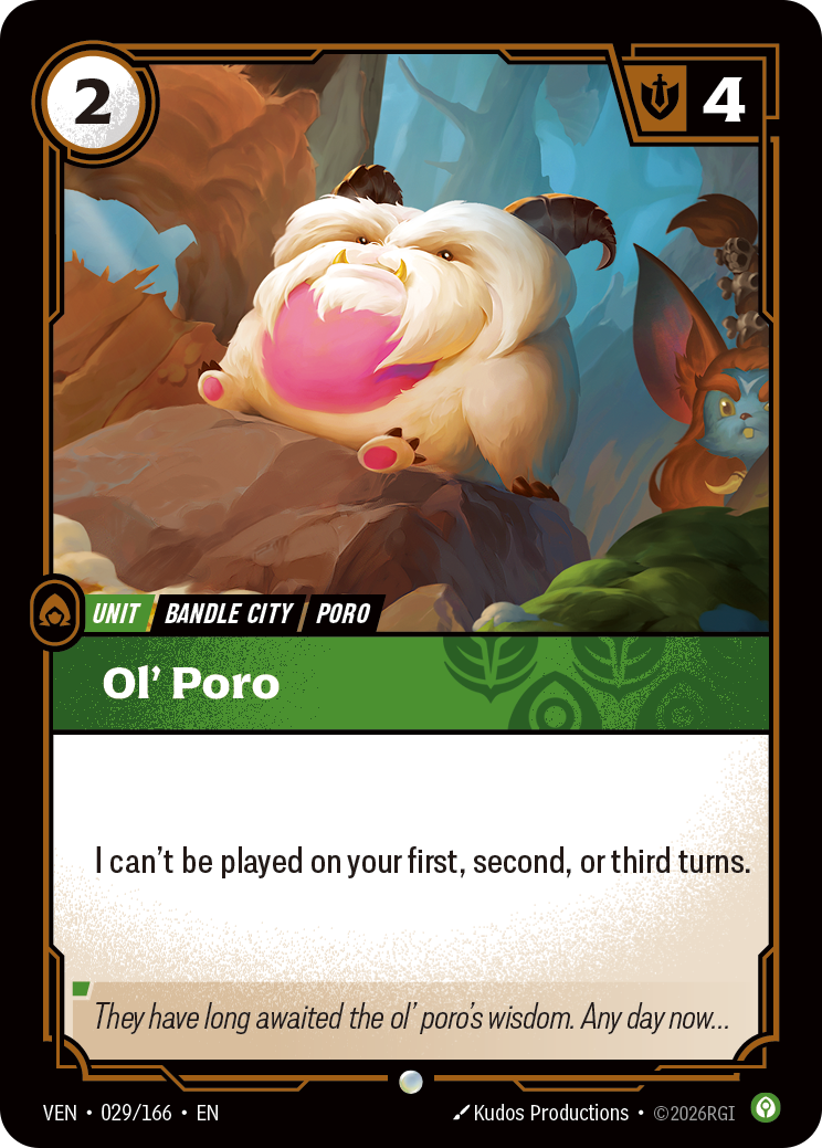 Ol' Poro (VEN-29) – Riftbound