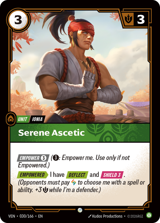 Serene Ascetic (VEN-30) – Riftbound