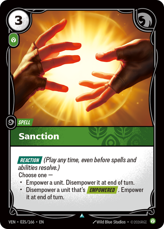 Sanction (VEN-35) – Riftbound