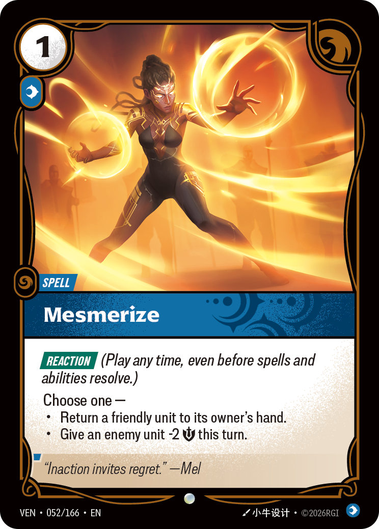 Mesmerize (VEN-52) – Riftbound