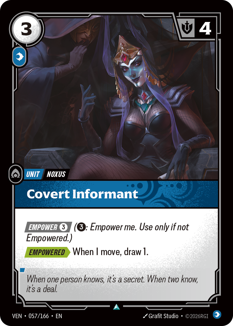 Covert Informant (VEN-57) – Riftbound