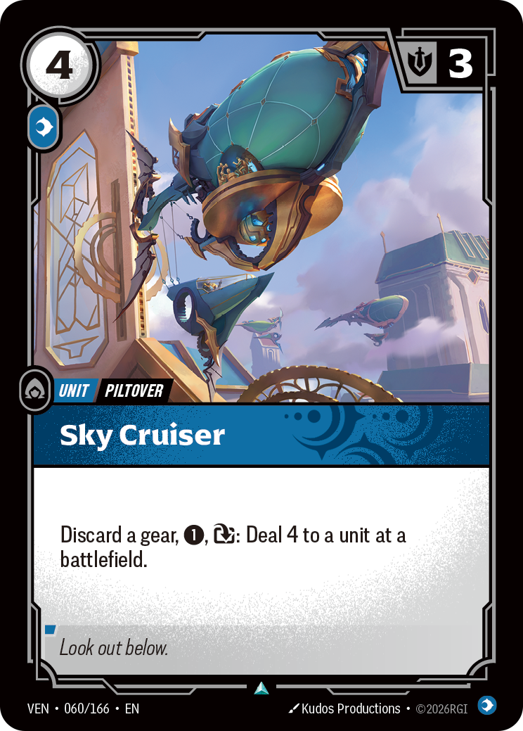 Sky Cruiser (VEN-60) – Riftbound