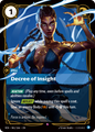 Decree of Insight (VEN-61) – Riftbound [Foil]