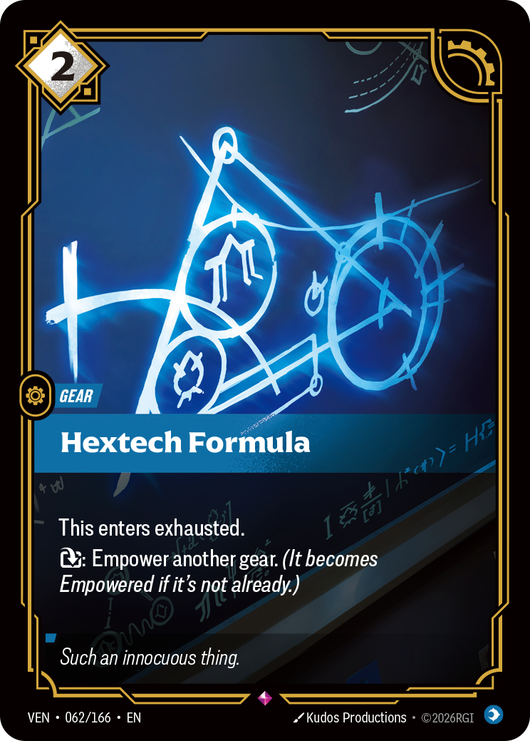 Hextech Formula (VEN-62) – Riftbound [Foil]