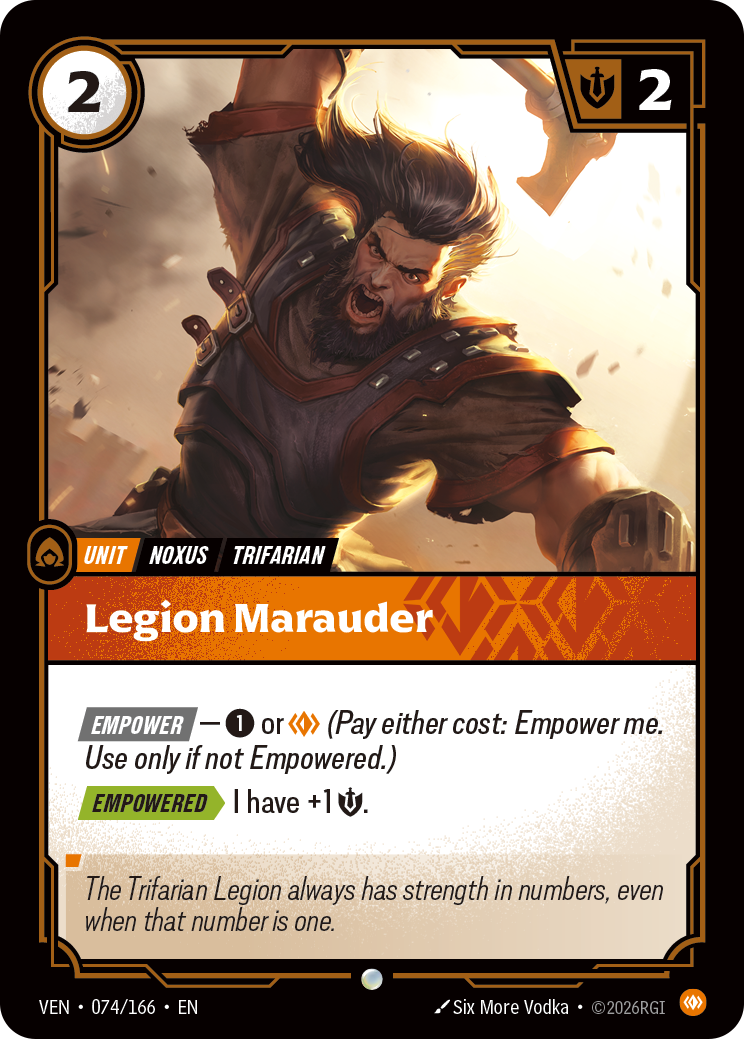 Legion Marauder (VEN-74) – Riftbound