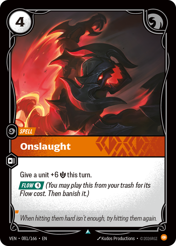 Onslaught (VEN-81) – Riftbound