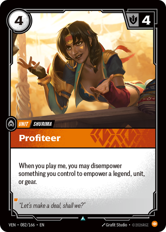 Profiteer (VEN-82) – Riftbound