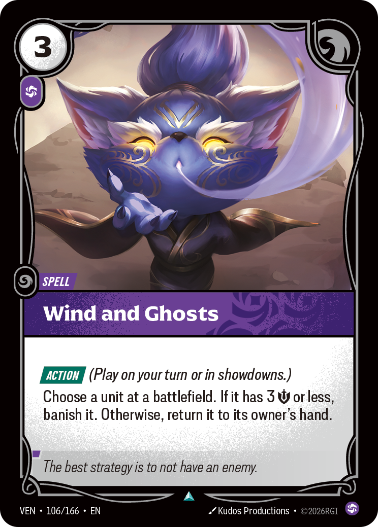 Wind and Ghosts (VEN-106) – Riftbound