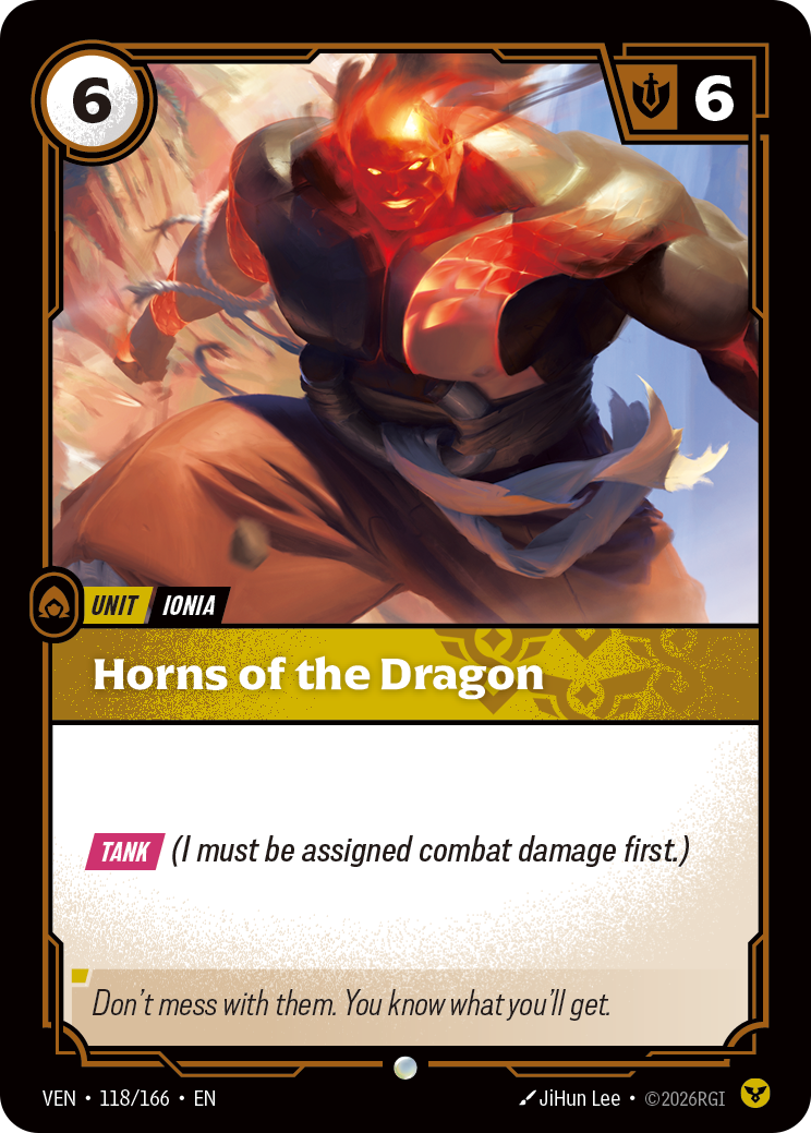 Horns of the Dragon (VEN-118) – Riftbound
