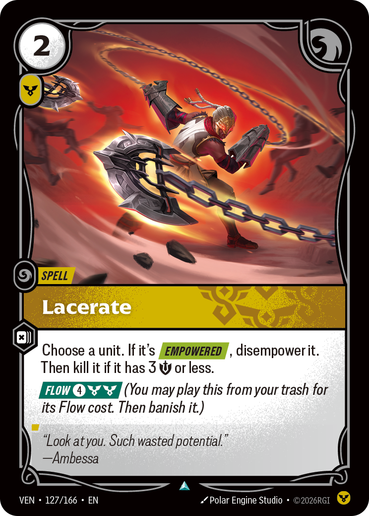 Lacerate (VEN-127) – Riftbound