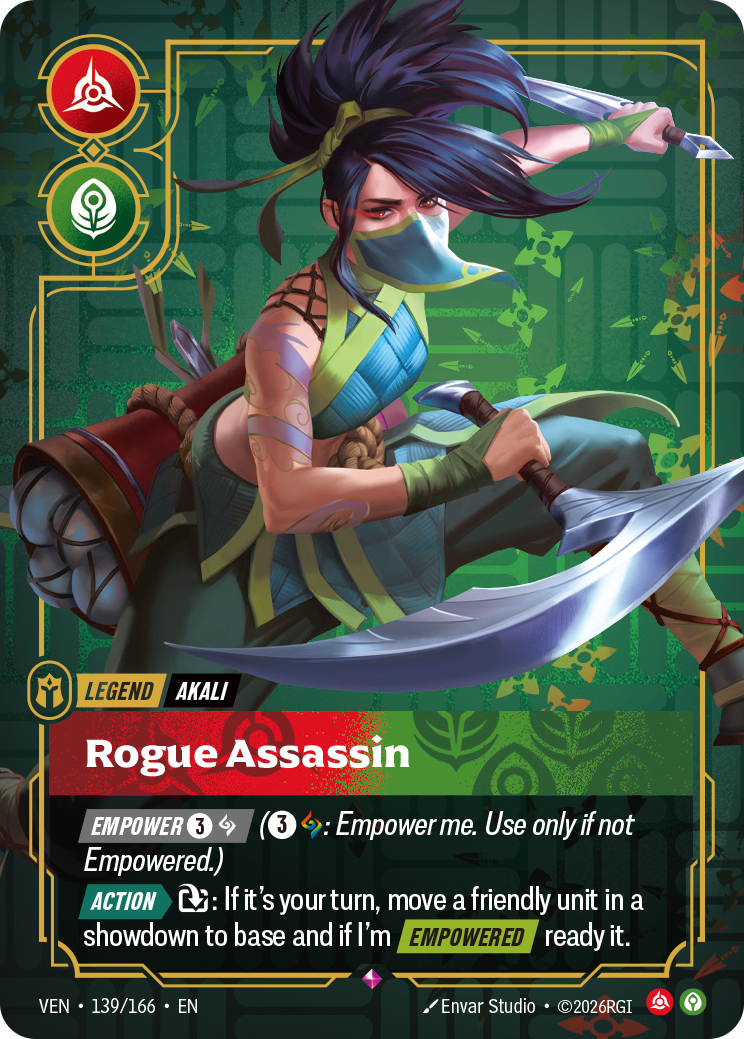 Rogue Assassin (VEN-139) – Riftbound [Foil]