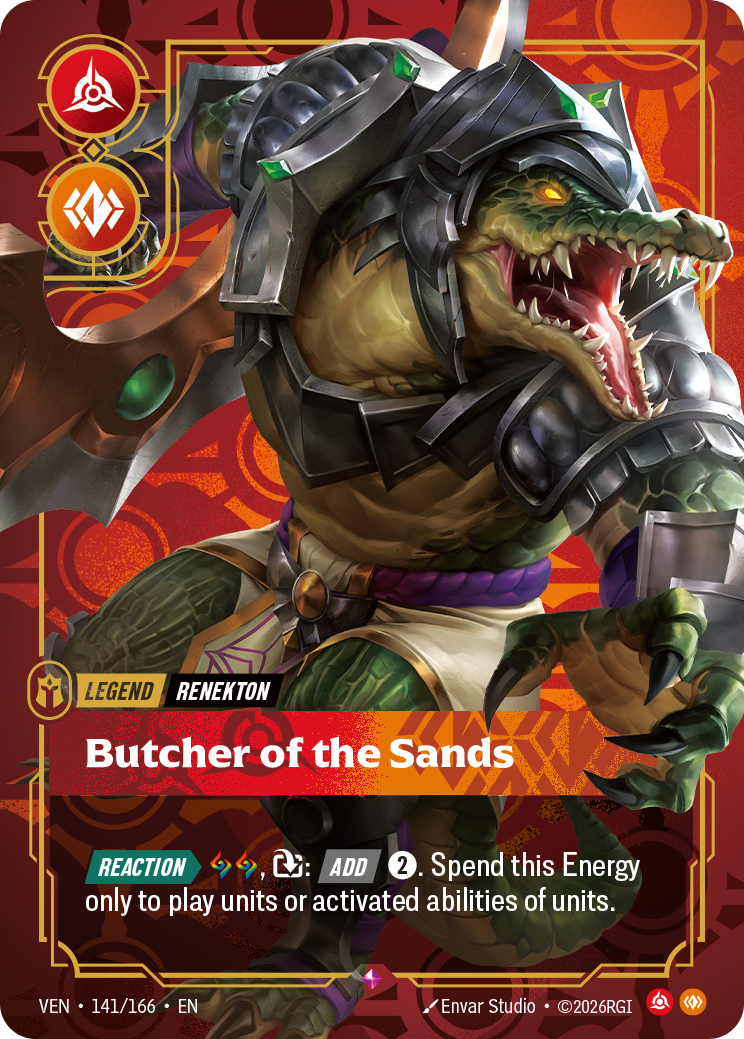 Butcher of the Sands (VEN-141) – Riftbound [Foil]