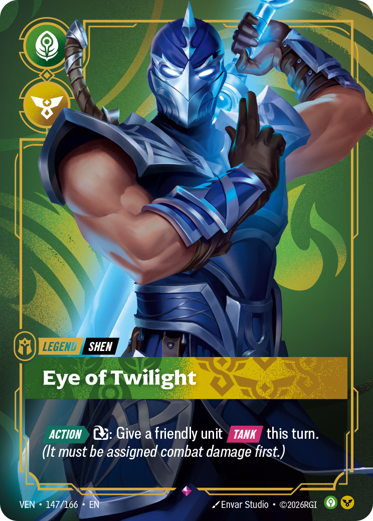 Eye of Twilight (VEN-147) – Riftbound [Foil]
