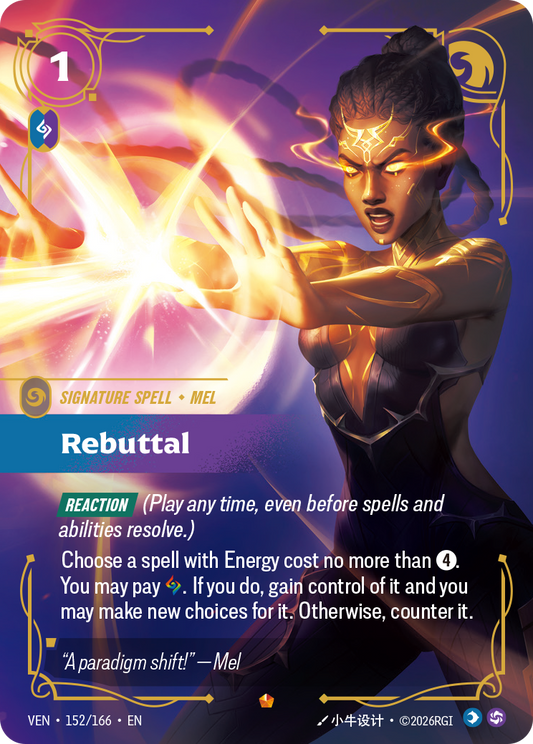Rebuttal (VEN-152) – Riftbound [Foil]